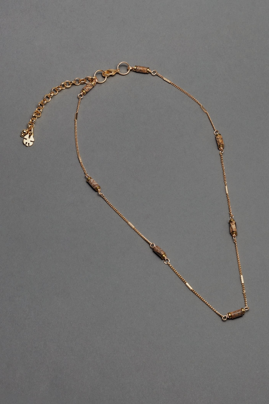 stone collar necklace